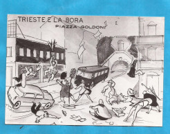 1-09   ITALIA TRIESTR POSTAL CART INTERESSANT - Sonstige & Ohne Zuordnung