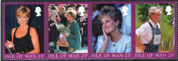 Isle Of Man - Mi 774-777 - MNH - Hommage à Diana, Princesse De Galles, Remember Diana Princess Of Wales - Isla De Man