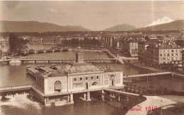 SUISSE - Genève - Pont De L'Ile Et Mont Blanc - Carte Postale Ancienne - Genève