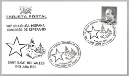 50 CONGRESO ESPAÑOL DE ESPERANTO. Sant Cugat Del Valles, Barcelona, 1990 - Esperanto