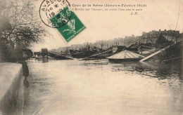 FRANCE - Avallon - Crue De La Seine (janvier Février 1910) - Marché Aux Poissons - Carte Postale Ancienne - Avallon