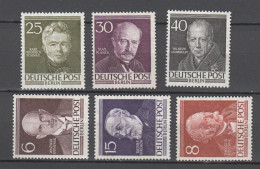 Berlin 1952 ,6 Marken Aus Nr. 91-100 Postfrisch , Michel 120.- - Unused Stamps
