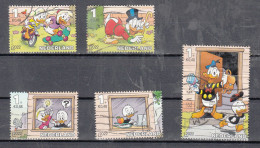 Nederland 2022 Nvph Nr ??, Mi Nr 4144 - 4148,kinderpostzegels, Donald Duck Gestempeld Compleet - Oblitérés