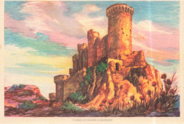 ARTS - Peintures Et Tableaux - Castillo De Penafiel - Carte Postale Ancienne - Malerei & Gemälde