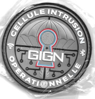 Ecusson G.I.G.N CELLULE INTRUSION OPERATIONNELLE GRIS - Polizei