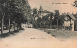 FRANCE - Vittel - Entrée Du Parc - Carte Postale Ancienne - Vittel