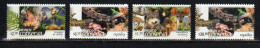 MEXICO CONSERVA.Protection De La Nature Et Environnement. 4 Timbres Neufs ** (Reptiles,Mamiferos Terrestres,etc) - Protection De L'environnement & Climat