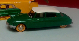 CITROËN DS19 VERTE DINKY TOYS ATLAS Avec Pare-brise, Lunette Et Glaces - Occasion Avec Sa Boîte (*) ( V. Photos ). - Dinky