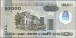 Belarus: National Bank Of Belarus, 20 Rubles 2000 (2001), Commemorating 10 Years - Belarus
