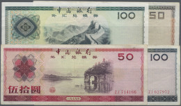 China: Bank Of China – Foreign Exchange Certificates, Series 1979, 1988, Set Wit - China