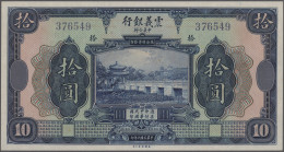 China: Chinese Italian Banking Corporation, Set With 3 Unissued Banknotes 1, 5 A - Chine