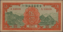 China: BANK OF SHANSI, CHAHAR & HOPEI, Lot With 9 Banknotes, Series 1938-1946, C - Chine