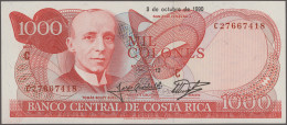 Costa Rica: Banco Central De Costa Rica And Banco Anglo-Costarricense, Lot With - Costa Rica