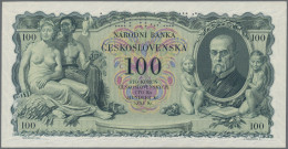 Czechoslovakia: Národní Banka Československá, 100 Korun 1931 SPECIMEN, P.23s In - Cecoslovacchia