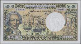 French Pacific Territories: Institut D'Émission D'Outre-Mer, 5.000 Francs ND(199 - Territori Francesi Del Pacifico (1992-...)