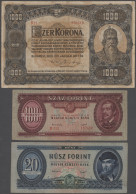 Hungary: Album With About 130 Banknotes Hungary, Series 1849 Till Present, Compr - Hungary