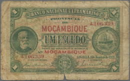 Mozambique: Banco Nacional Ultramarino - LOURENCO MARQUES, 10 And 20 Centavos 19 - Mozambique