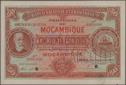 Mozambique: Banco Nacional Ultramarino - Provincia De Mozambique, 50 Escudos 192 - Mozambico