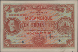 Mozambique: Banco Nacional Ultramarino - Provincia De Mozambique, 50 Escudos 192 - Mozambique