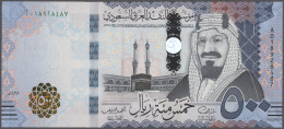 Saudi Arabia: Saudi Arabian Monetary Authority 500 Riyals 2016 (AH1438), P.42a I - Arabie Saoudite