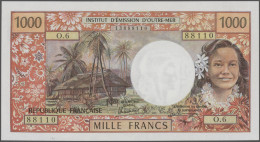 Tahiti: Banque De L'Indochine And Institut D'Emission D'Outre-Mer – PAPEETE, Lot - Other - Oceania