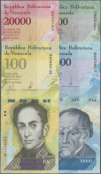 Venezuela: Banco Central De Venezuela, Lot With 12 Banknotes, Series 2017, Compr - Venezuela