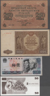 Worldwide: Collection With More Than 230 Banknotes From All Over The World, With - Autres & Non Classés