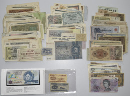 Deutschland - Deutsches Reich Bis 1945: Eine Schachtel Mit Ca. 170 Banknoten Aus - Otros & Sin Clasificación