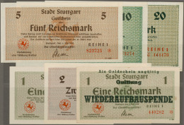 Deutschland - Alliierte Miltärbehörde + Ausgaben 1945-1948: Stuttgart, Stadt, 1, - Other & Unclassified