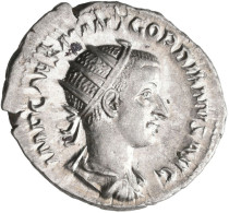 Gordianus III. (238 - 244): Lot 2 Antoniniane: Büste Mit Strahlenkrone, IMP CAES - Der Soldatenkaiser (die Militärkrise) (235 / 284)