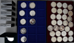 Kanada: Schachtel Mit 42 Gedenkmünzen Aus Kanada. - Canada