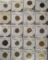 Bulgarien: Album Mit über 110 Münzen Aus Bulgarien, Teilweise Auch Kleinmünzen A - Bulgarie
