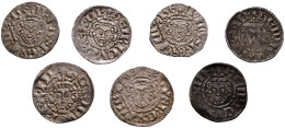 Großbritannien: Henry III. 1216-1272: Lot 7 Stück; Silver Penny O. J., Sehr Schö - Autres & Non Classés