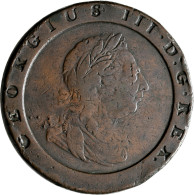 Großbritannien: Georg III. 1760-1820: Cartwheel Twopence 1797. 56,6 G. KM# 619. - Autres & Non Classés