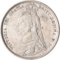 Großbritannien: Victoria 1837-1901: Kleines Lot Mit 6 Pence 1887 (KM# 757, Vz); - Autres & Non Classés
