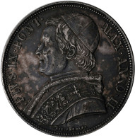 Italien: Kirchenstaat, Lot 4 Stück; Pius VII. 1800-1823. Mezzo Scudo 1816 Bologn - 1861-1878 : Victor Emmanuel II