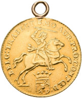 Niederlande: Utrecht: 14 Gulden 1760, Goldener Reiter - Gouden Rijder. Friedberg - 1795-1814: Franz. Herrschaft