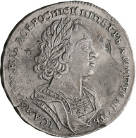 Russland: Peter I., Der Große 1682-1725: Rubel 1723 Moskau, 28,86 G, Davenport 1 - Rusia