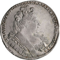 Russland: Anna 1730-1740: Rubel 1732, Moskau; 25,48 G, Davenport 1670; Henkelspu - Russland