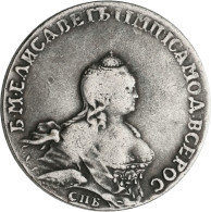 Russland: Elisabeth 1741-1762: Rubel 1755 СПБ-ЯI St. Petersburg. Davenport 1679, - Rusland