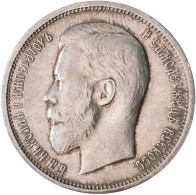 Russland: Nikolaus II. 1894-1917: 50 Kopeken 1913. KM# Y 58.2, Bitkin 91. 9,98 G - Rusia