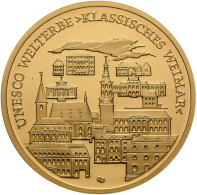 Deutschland - Anlagegold: 5 X 100 Euro 2006 Klassisches Weimar (komplette Serie - Germania