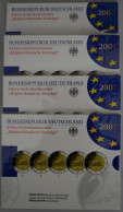 Deutschland: 2 Euro Gedenkmünzen-Sets Der VfS, Sonderserie 2007 50 Jahre Römisch - Allemagne