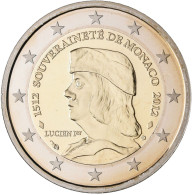 Monaco: Albert II. 2005-,: 2 Euro 2012, 500. Jahrestag Der Gründung Und Souverän - Mónaco