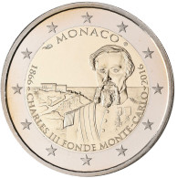 Monaco: Albert II. 2005-,: 2 Euro 2016, 150 Jahre Gründung Monte Carlo Durch Cha - Mónaco