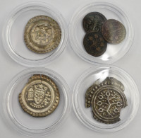 Altdeutschland Und RDR Bis 1800: Lindau: Lot 6 Stück; 3 X Brakteat (2 X Mit Rand - Autres & Non Classés