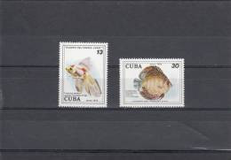 Cuba Nº A286 Al A287 - Luftpost