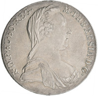 Haus Habsburg: Maria Theresia 1740-1780: Taler 1780 IC FA (I.C. - F.A.) Wien, Um - Sonstige – Europa