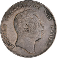 Baden: Karl Leopold Friedrich 1830-1852: Vereinsdoppeltaler 1852 (3½ Gulden 2 Th - Other & Unclassified