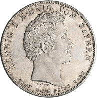 Bayern: Ludwig I. 1825-1848: Geschichtstaler 1828, Verfassungssäule. AKS 123, Ja - Autres & Non Classés